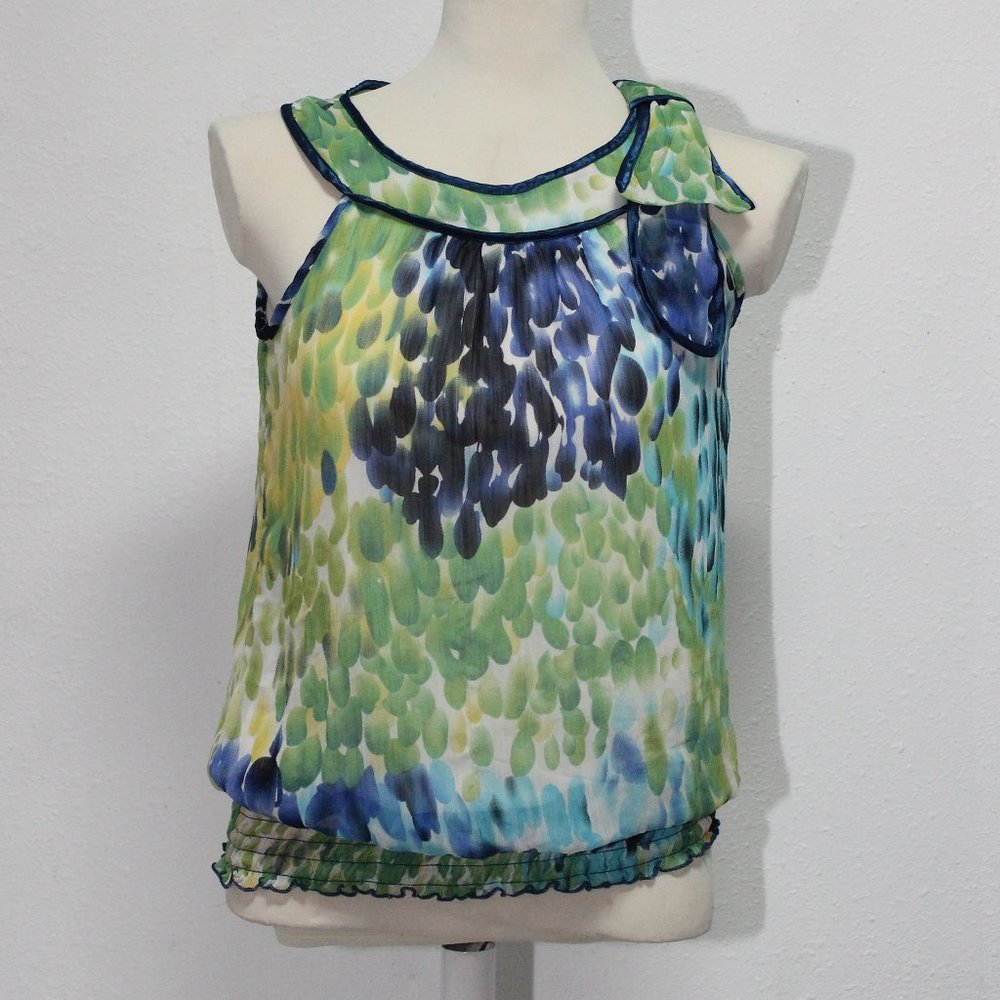 IZ Byer California Women's Sleeveless Blouse